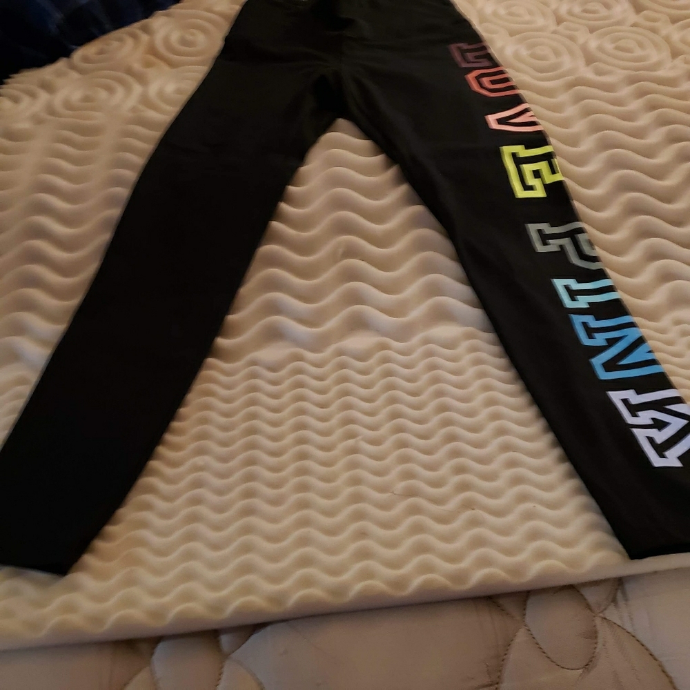 VS pink leggings